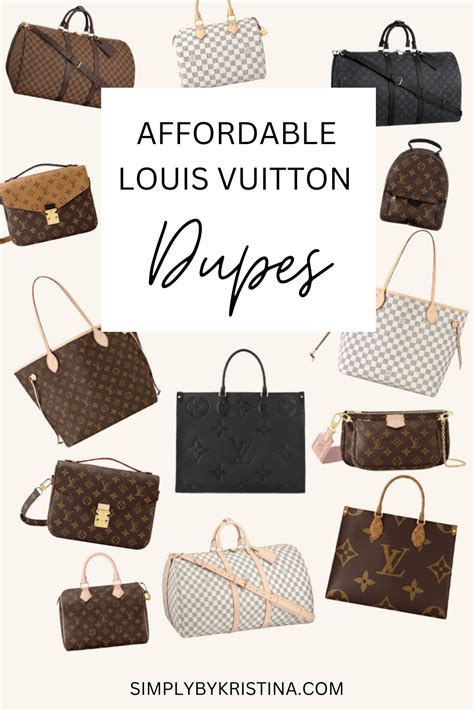 lv dupe wallet|louis vuitton dupe alternatives.